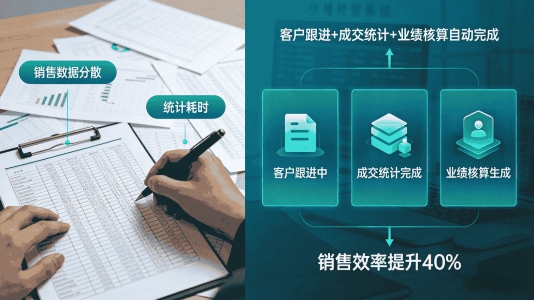销售数据分散